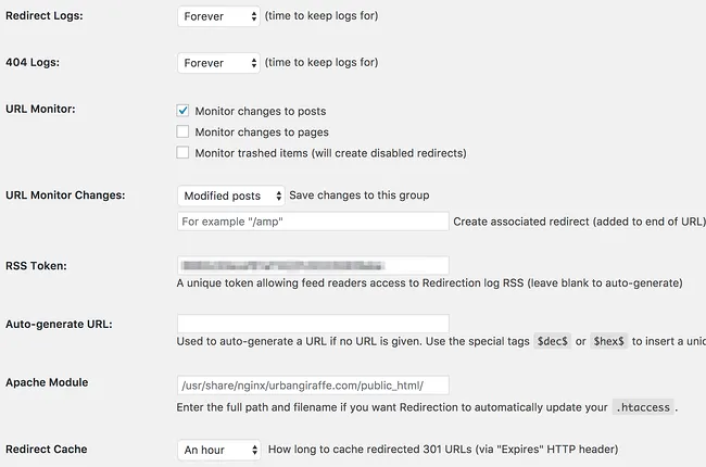 Redirection WordPress plugin إضافة ووردبريس لتحويل الروابط وإعادة التوجيه