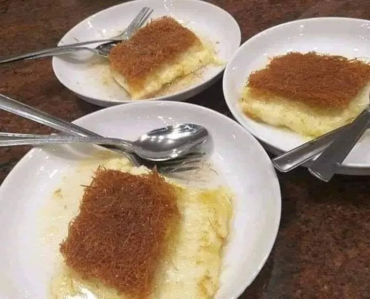 طريقة عمل الكنافة الناعمة والخشنة بالقشطة