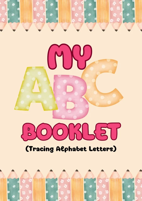 كراسة تتبع الحروف الإنجليزية My ABC