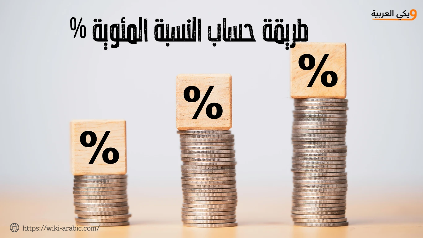 أسهل طريقة لحساب النسبة المئوية