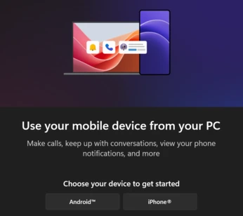 تطبيق Phone Link