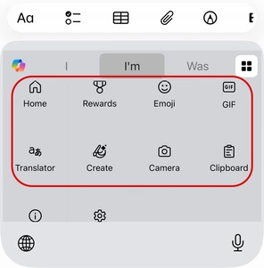 مميزات لوحة مفاتيح SwiftKey