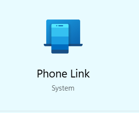 تطبيق phone link