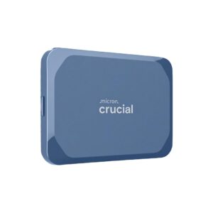 كروشال هارد SSD محمول X10 سعة 1TB، حتى 2100 ميجابايت/ثانية، USB 3.2 USB-C، وسيط تخزين خارجي ذو حالة ثابتة، متوافق مع ويندو...