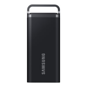 سامسونج قرص صلب خارجي محمول T5 ايفو 2TB USB 3.2 الجيل الاول 460 ميجابايت/ثانية للقراءة 460 ميجابايت/ثانية للكتابة لاجهزة م...