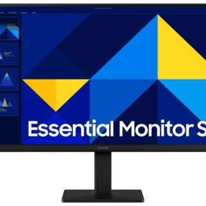 شاشة مسطحة انتري اسنشيال FHD IPS بتردد 100 هرتز مقاس 22 بوصة من سامسونج - أسود