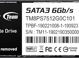 هارد ديسك داخلي SSD - TEAMGROUP MS30 512GB..