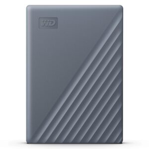 قرص صلب محمول 2TB من دبليو دي، يعمل مع اجهزة USB-C وUSB-A والكمبيوتر بنظام ويندوز وماك وكروم بوك ووحدات تحكم الالعاب والاج...