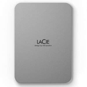محرك اقراص ثابتة خارجي محمول سعة 4 تيرابايت ومنفذ USB-C 3.2 مصنوع من مواد معاد تدويرها بعد استخدامها من قِبل المستهلك من ل...