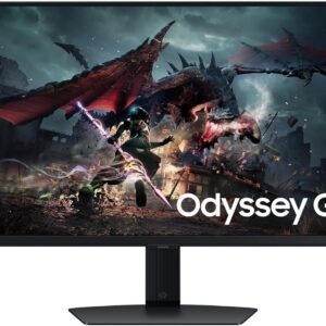 شاشة ألعاب اوديسي 32 بوصة G5 G50D QHD 180 هرتز من سامسونج، أسود