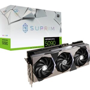 بطاقة رسومات جيفورس RTX 5090 32 جيجابايت سوبريم اس او سي تعمل بسرعات فائقة VD8997 من ام اس اي