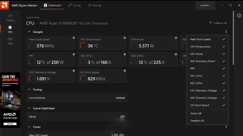 AMD-Ryzen™ -Master-Utility