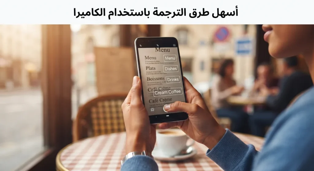 أسهل طرق الترجمة باستخدام الكاميرا